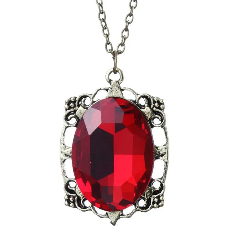 Elena Gilbert Vampire Diaries Necklace Fan Jewelry