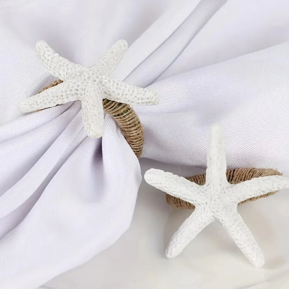 20pcs Versatile Resin Starfish Decorations Craft
