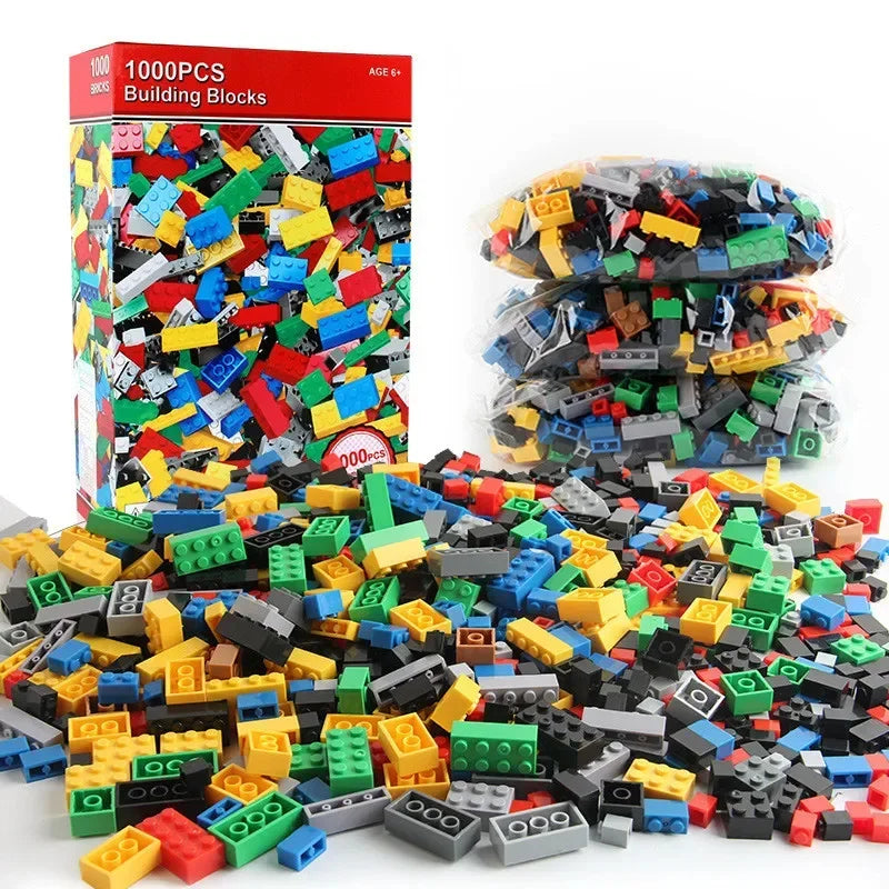 DIY Creative Building Blocks Lot Pack Set Urban Classic MOC Building Blocks