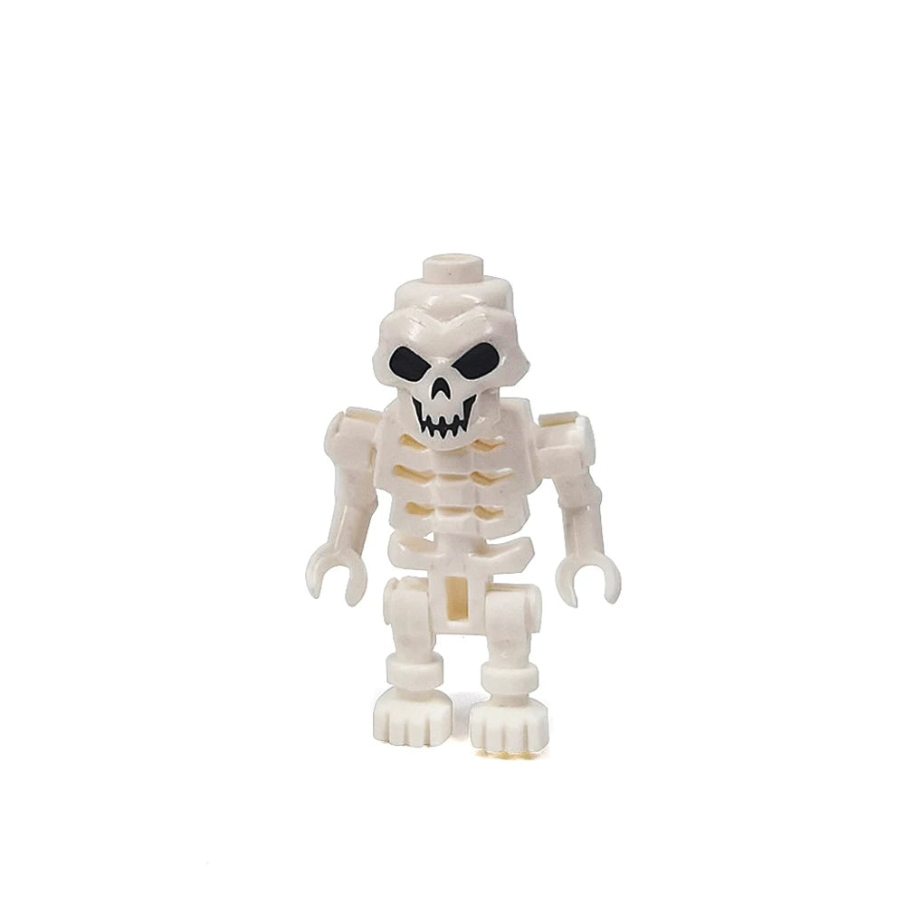 MOC Halloween Skeleton Army Mini Doll Building Blocks DIY Assembled Blocks