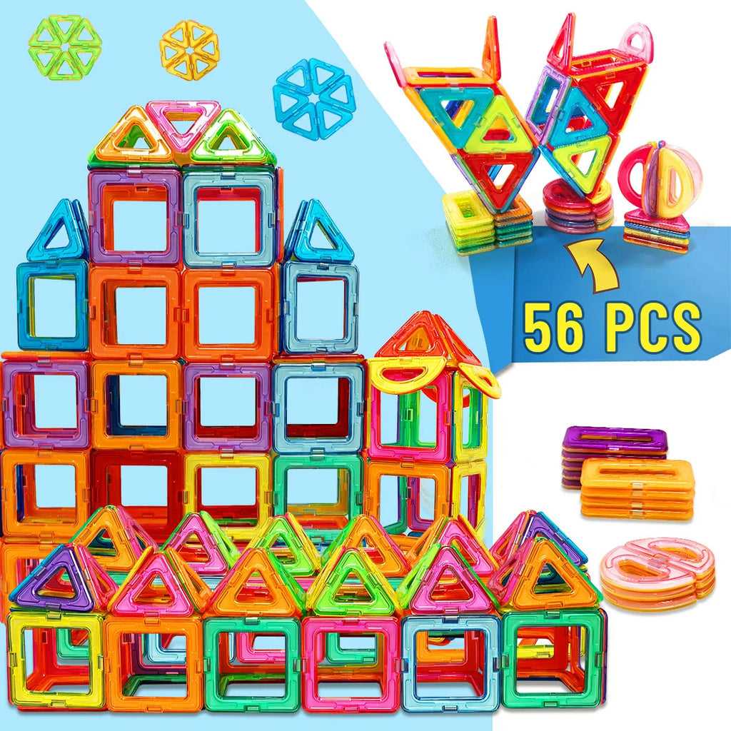 Magnetic Building Blocks DIY STEM Set