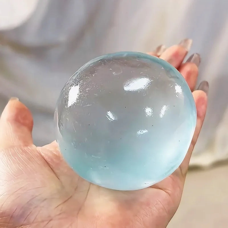 Blue Maltose Squishy Toy Cute Mochi Anti Stress