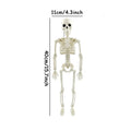 Happy Halloween Modeling Humanoid Skeleton Decorative Props Haunted House Home