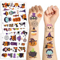 10 Sheets Halloween Pumpkins Tattoo Sticker Temporary