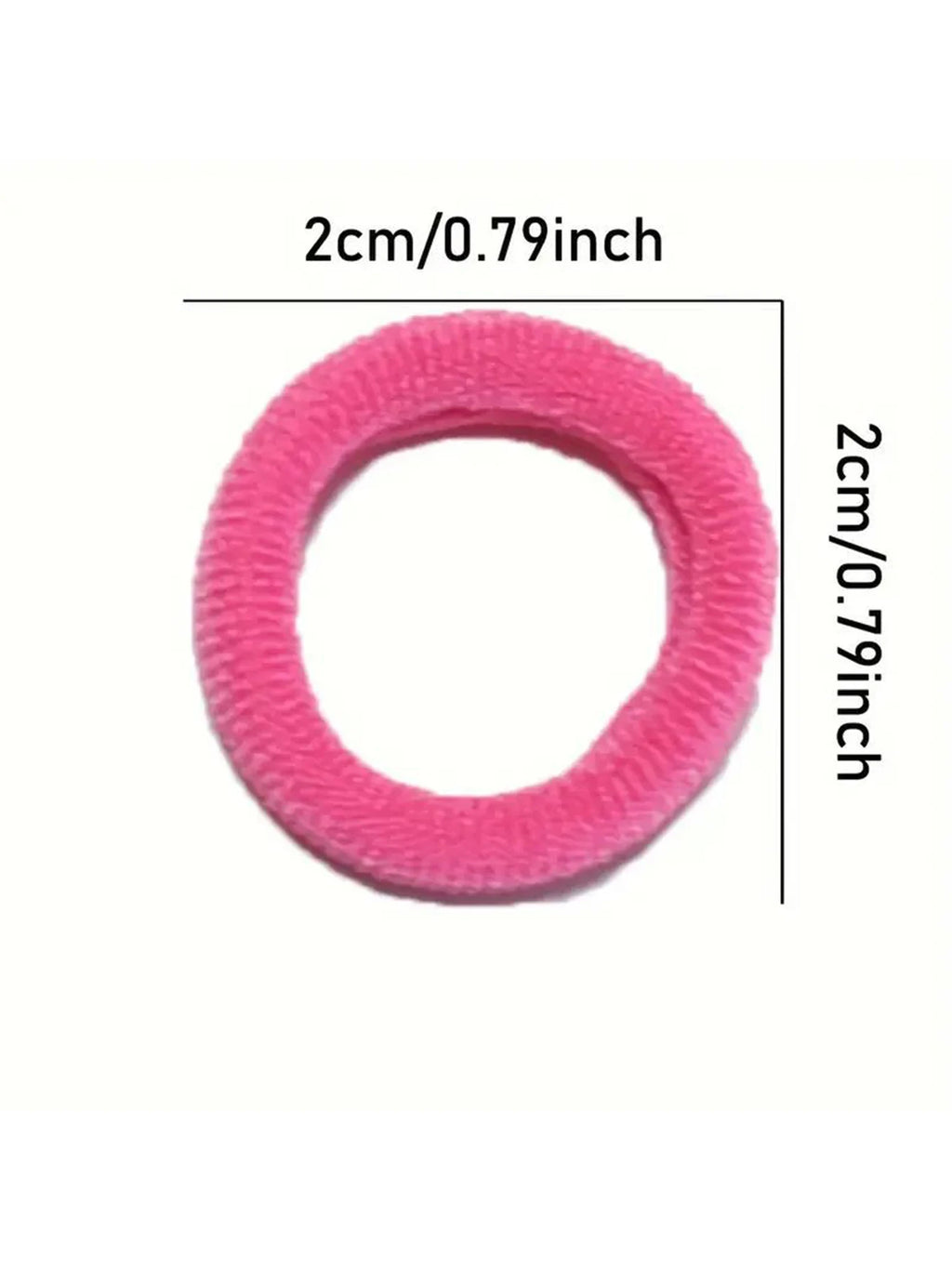 200-1000pcs Women Girls Colorful Nylon Elastic Hair Bands Ponytail Small