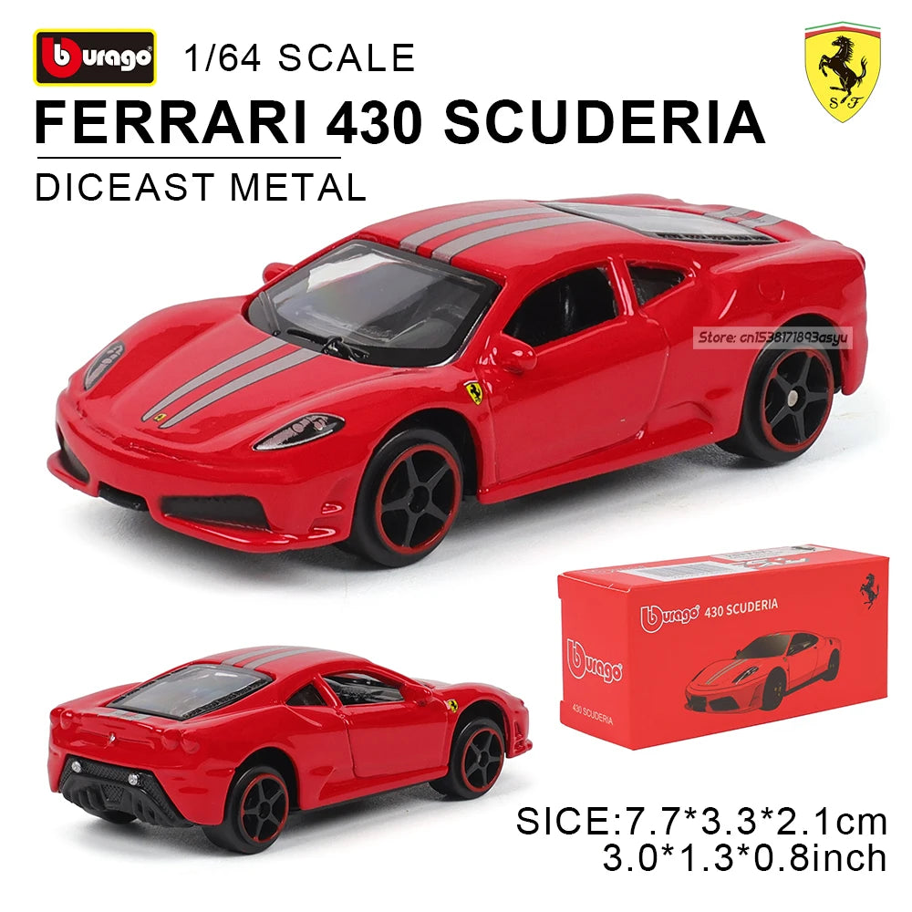 Bburago 1:64 Ferrari SP3 458 599 ENZO F12 Model Small Collection Car Alloy