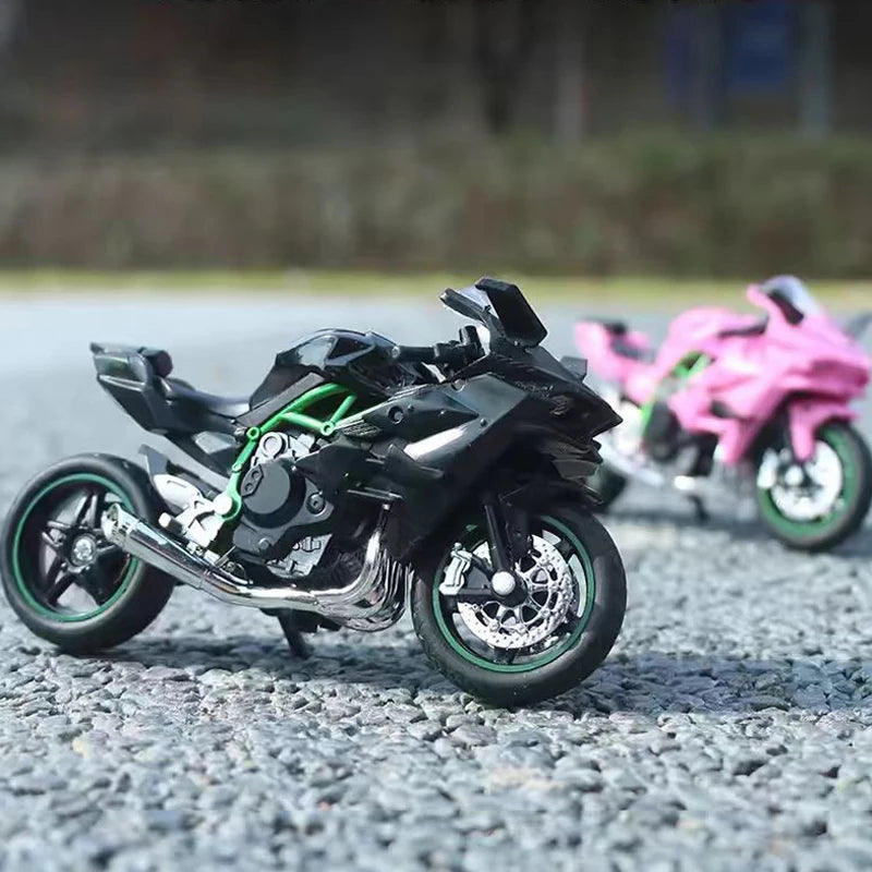1:18 Scale Ninja Diecast Motorcycle Model Toy