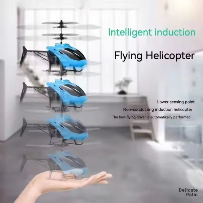 Rechargeable Mini RC Drone Remote Safe Fall-resistant RC Helicopters Children