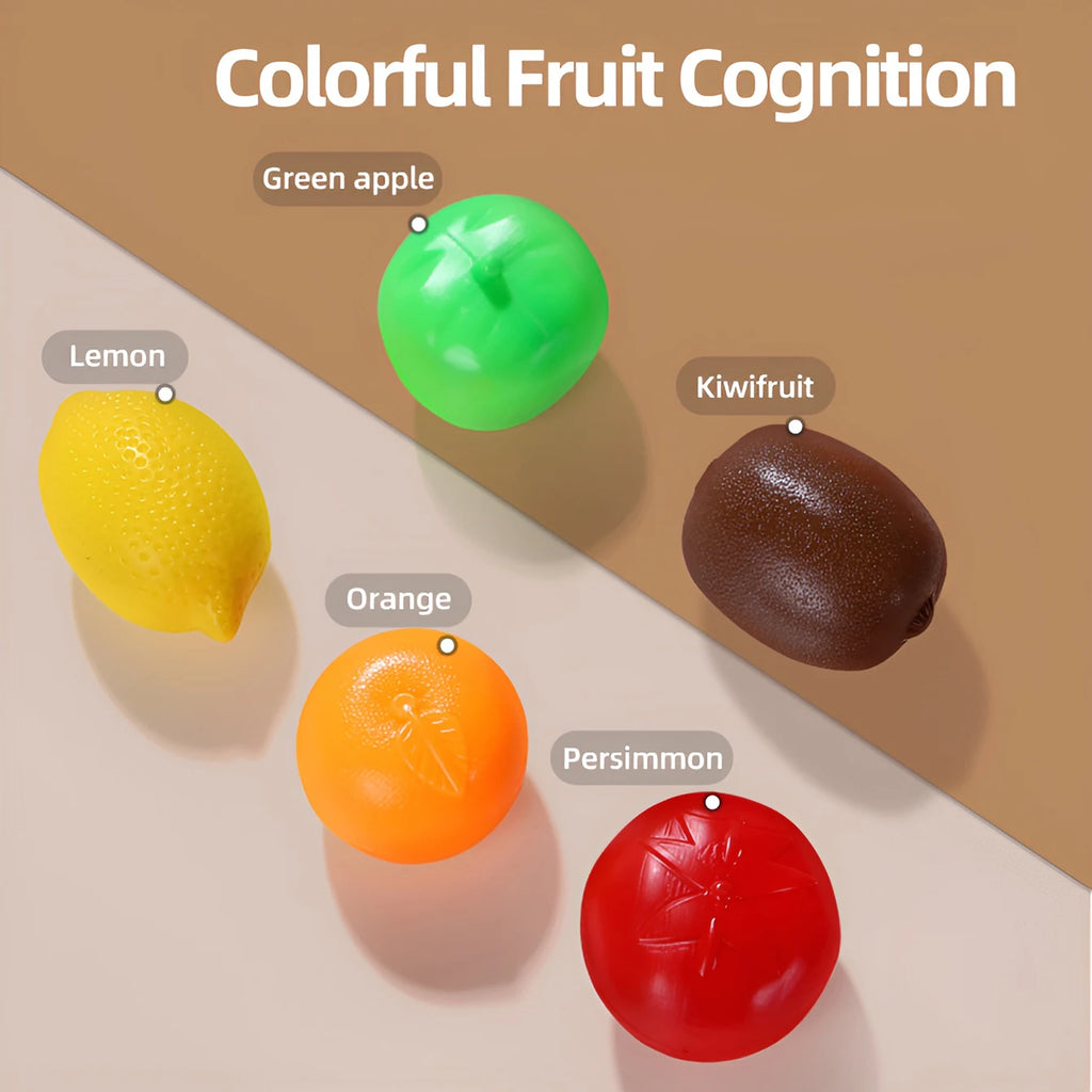Fruit Cecele Shape Color Recognition Interactive Game