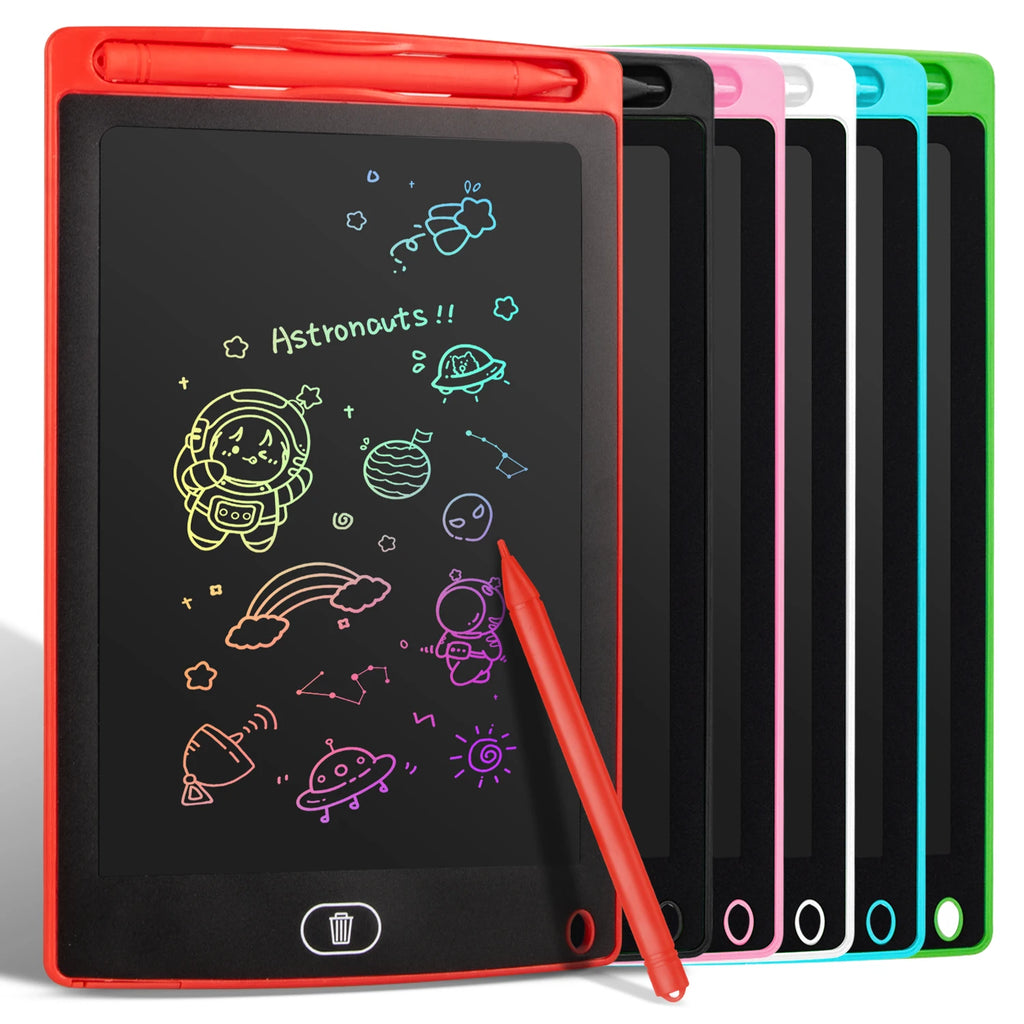 LCD Drawing Tablet 6.5 8.5 10 12 Inch Kids