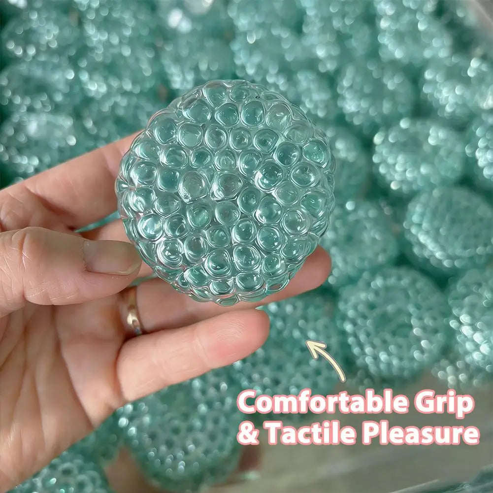 Ice Bead Squishy Ball Transparent Fidget Toy