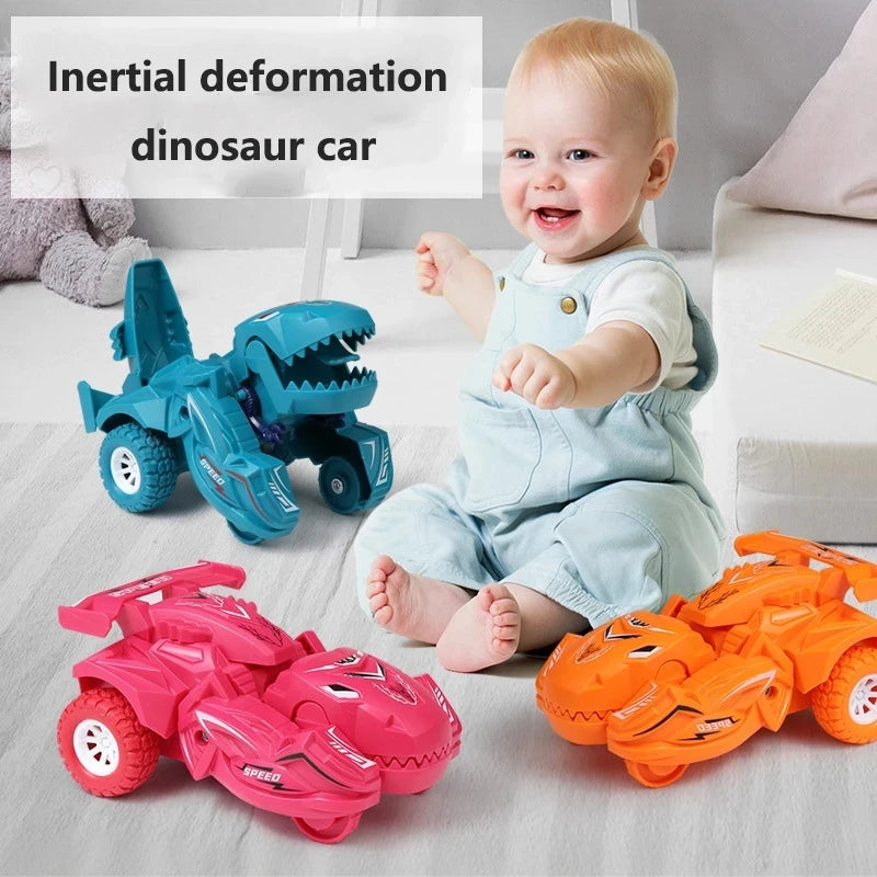 Dinosaur Deformation Car 2-in-1 Model Toy Transform