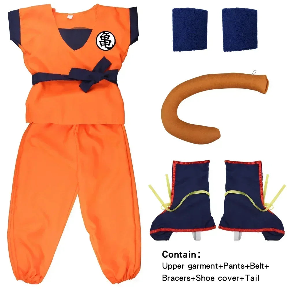Anime Warrior Costume Kids Adults Sizes
