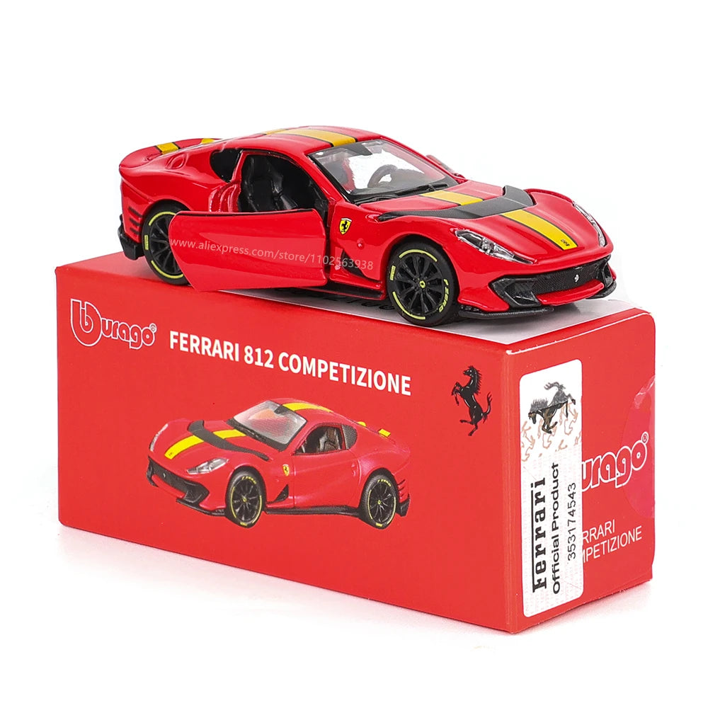 1:64 Scale Diecast Ferrari Car Model Collectible