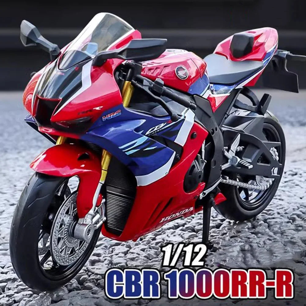 Scale 1:12 BMW S1000RR Honda CBR1000RR Alloy Diecast Motorcycle Miniature