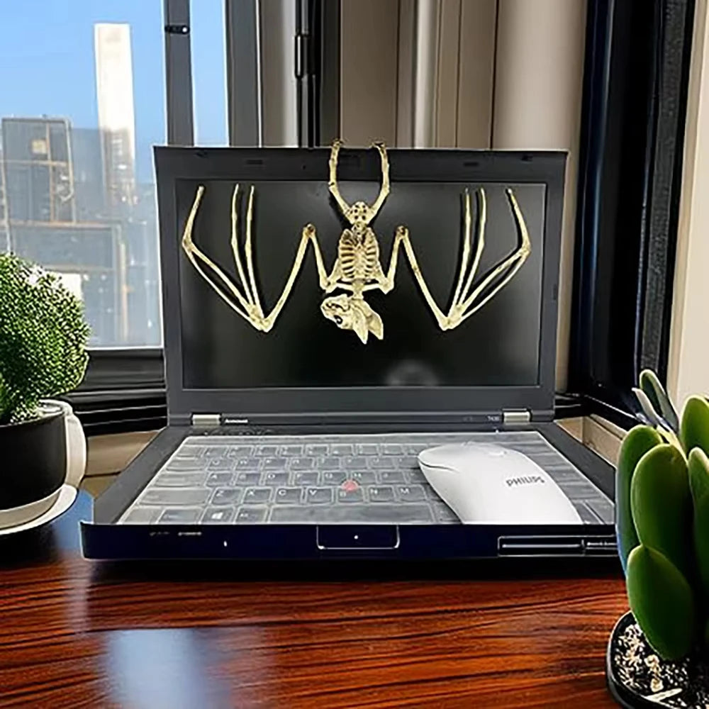 Halloween Animal Skeletons Creepy Bat Skeleton Model Horror Bat Bones Home Decor