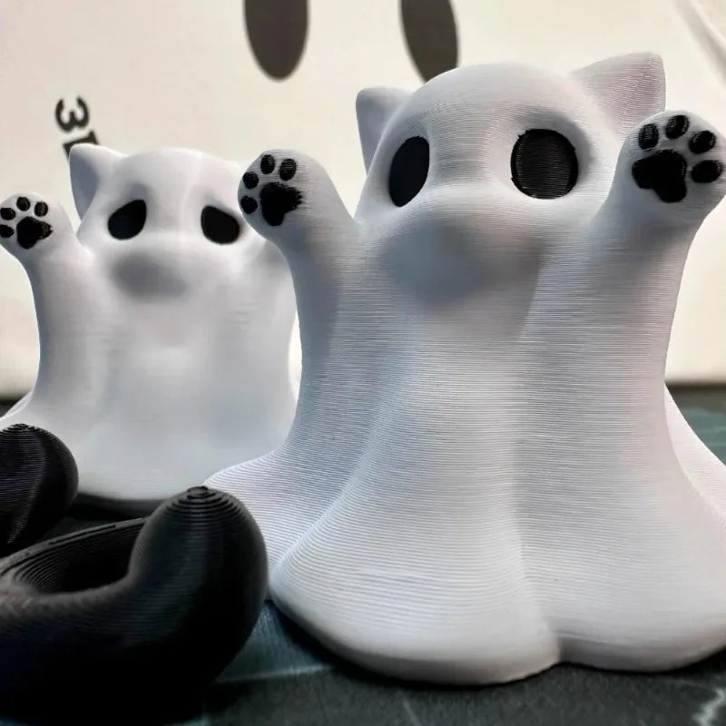 10Pcs Luminous Ghost Figures Aquarium Terrarium Decor