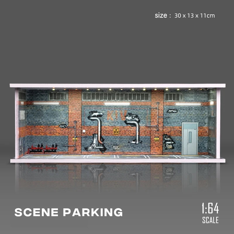 1:64 Garage Scene Model Simulation Collection