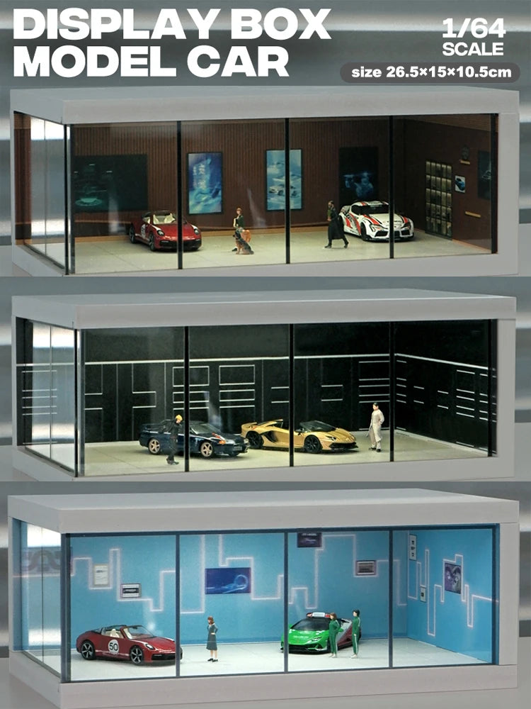 1:64 Garage Scene Model Simulation Collection
