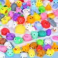 20 Pack Mini Cartoon Animal Stress Relief Toy