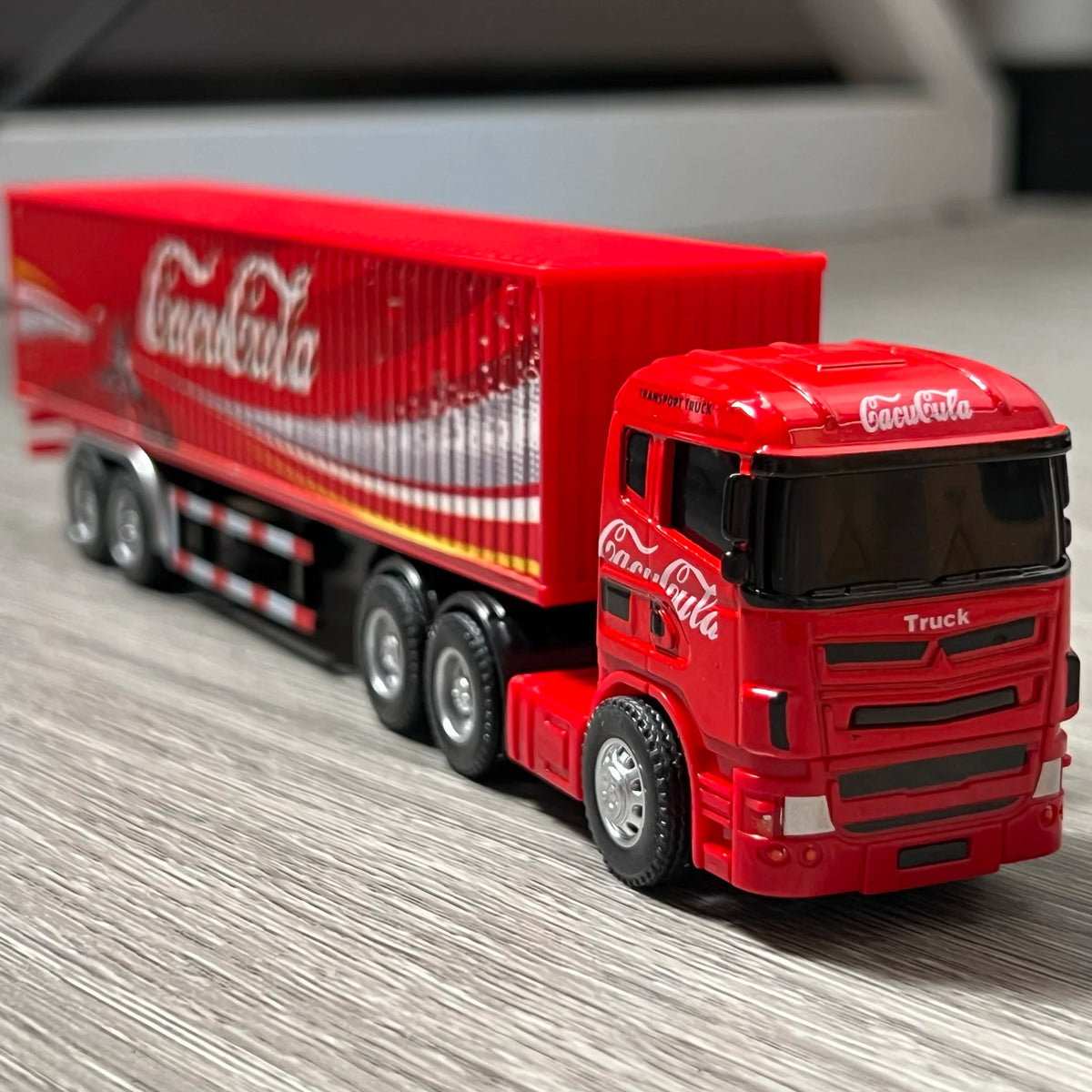 1:64 Scania Container Truck American Container Truck Alloy Diecast Model Car