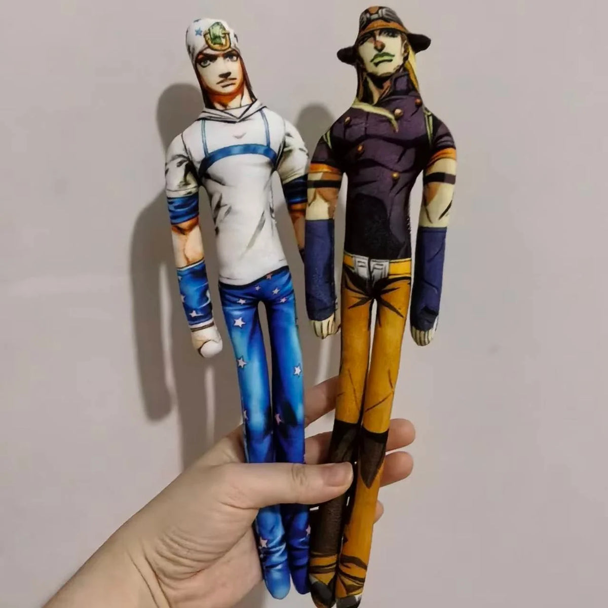 28cmJoJo Jotaro Kujo Joseph Joestar Gyro Zeppeli Johnny Joestar Stuffed Doll