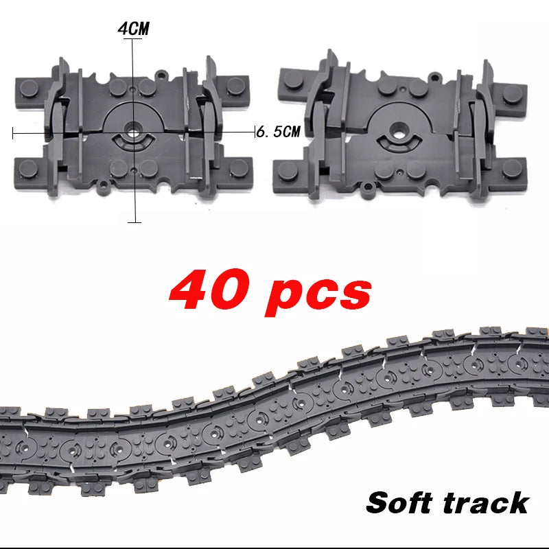 City Trains Building Block Railway Set STEM Toy