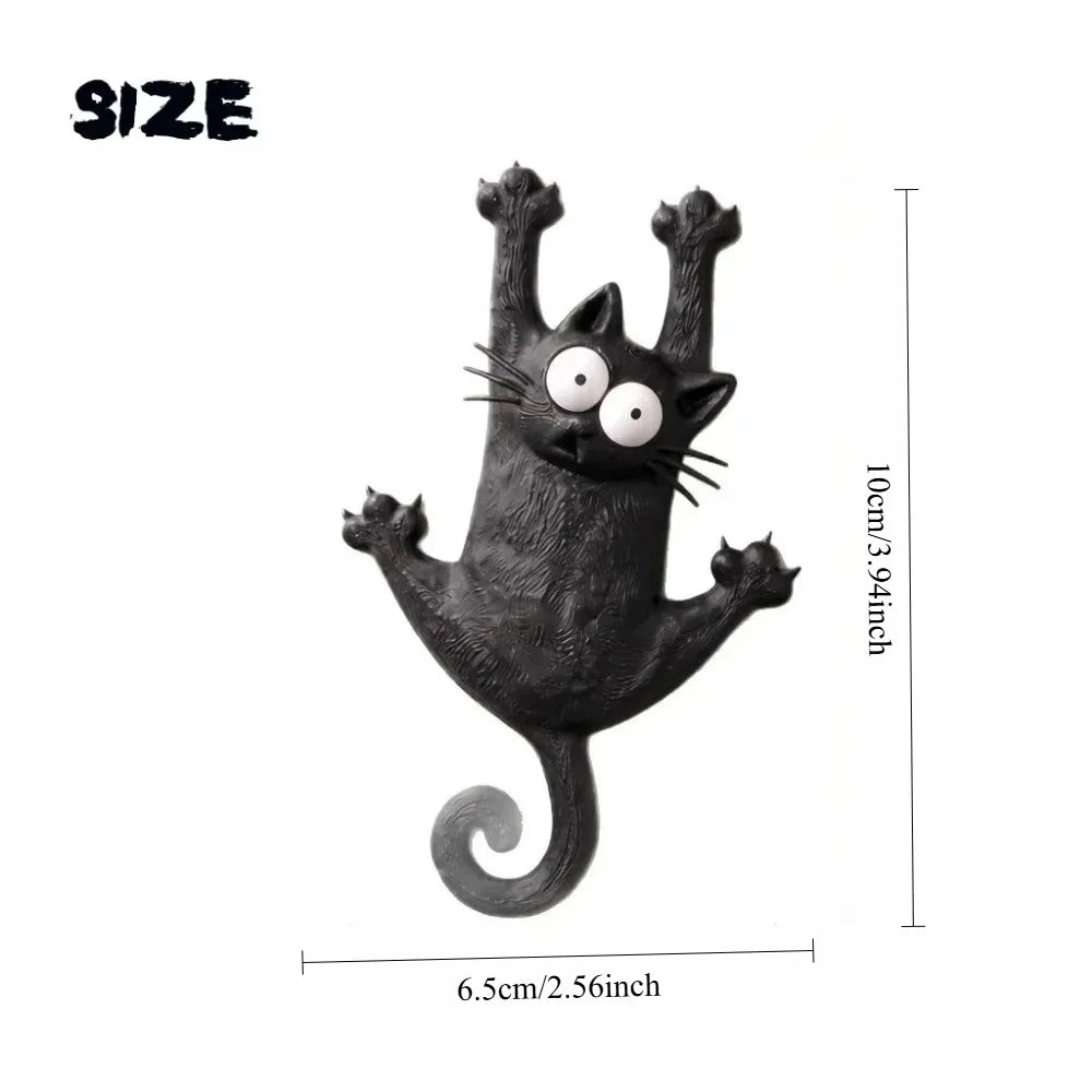 Creative Cute Magnetic Refrigerator Cat Magnet Home Decor