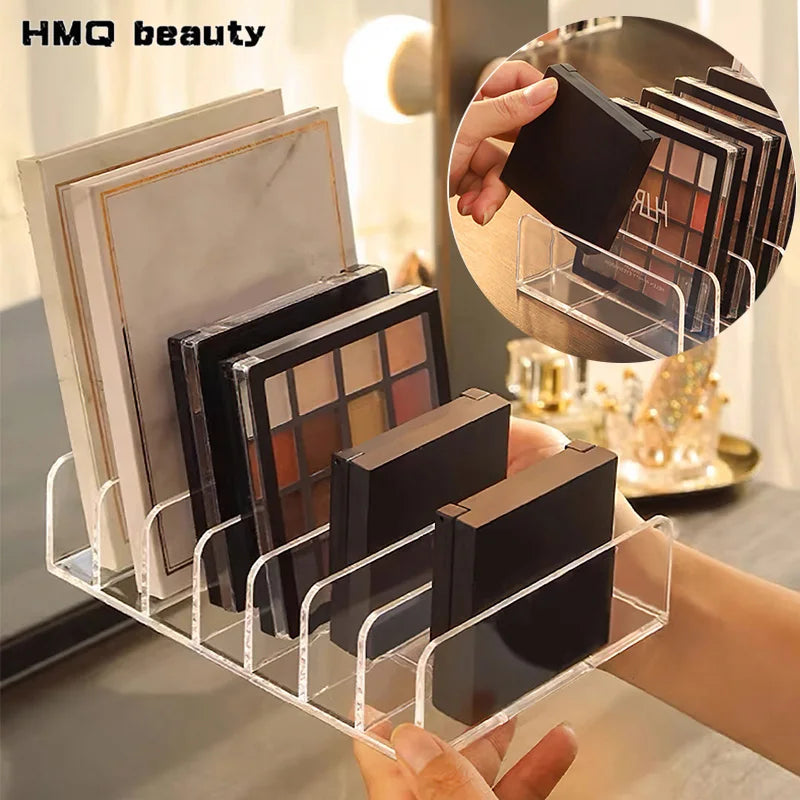 7 Compartment Makeup Organizer Desktop Eye Shadow