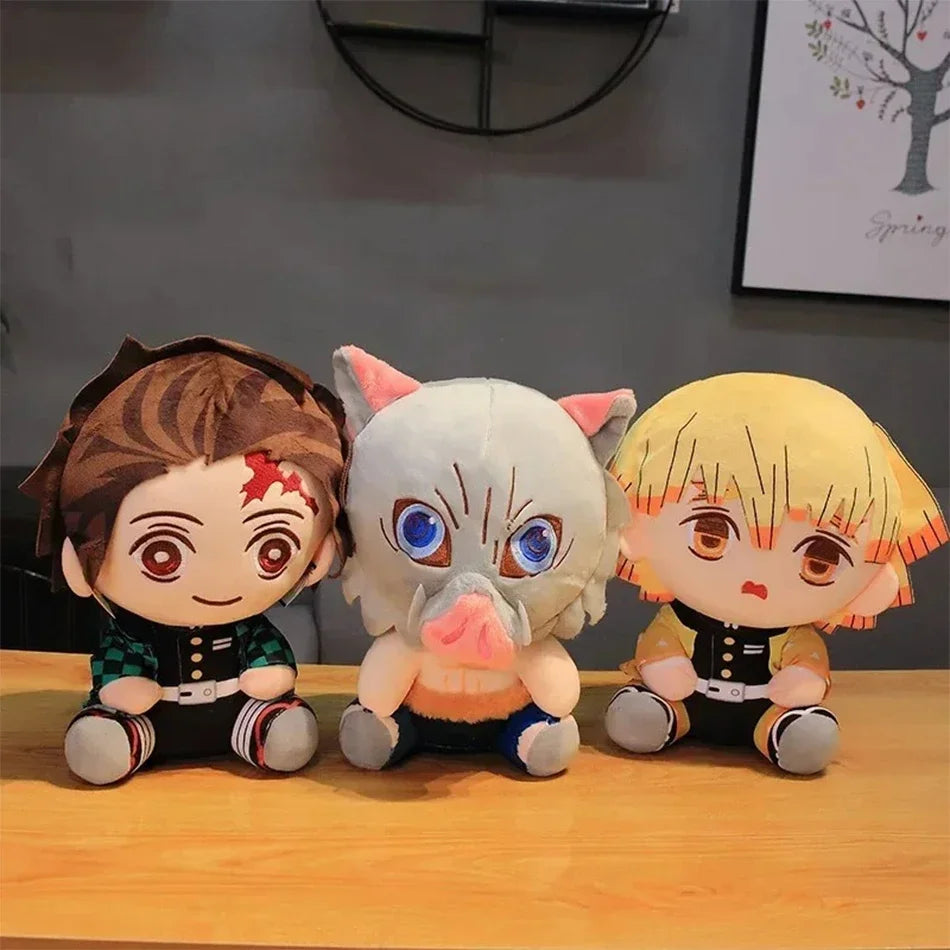 20cm Demon Slayer Plush Doll Anime Character Toy
