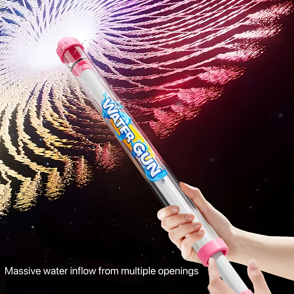 1 3 6pcs Spray Water Pull-Back Water Gun Outdoor Splash Games Pool Lawn
