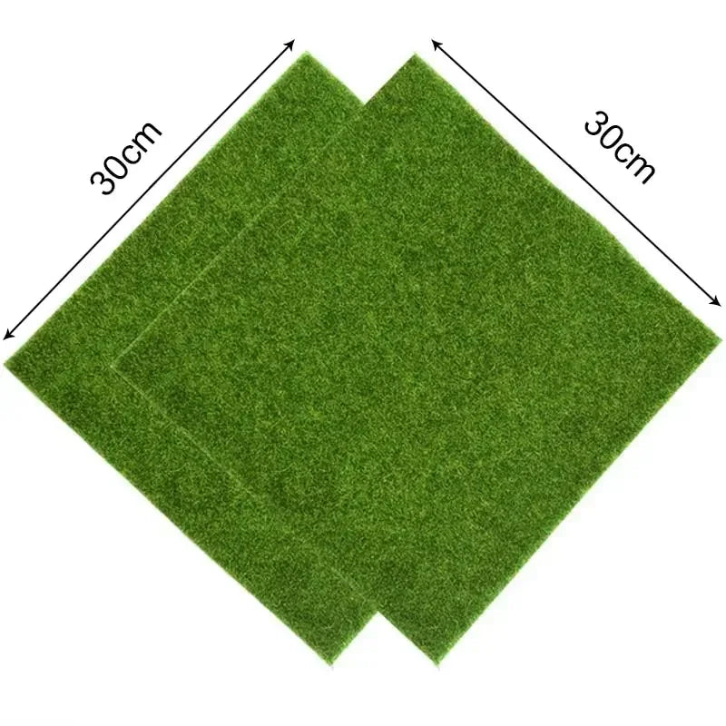 30x30cm Artificial Grassland Simulated Lawn False Moss False Turf Small Court