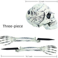 Spooky Halloween Decor Skeleton Stakes Realistic