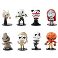 Desktop Decoration 8pcs set Nightmare Sally Jack Skellington Xmas Figure