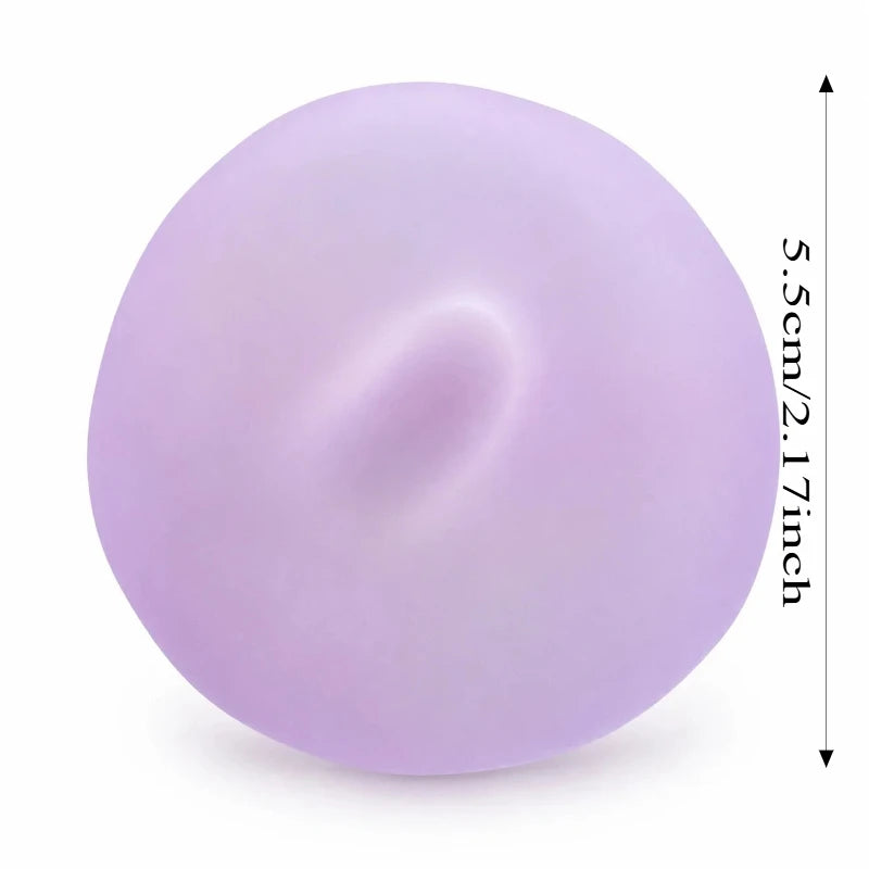 Transparent Mochi Squishy Fidget Slow Rise