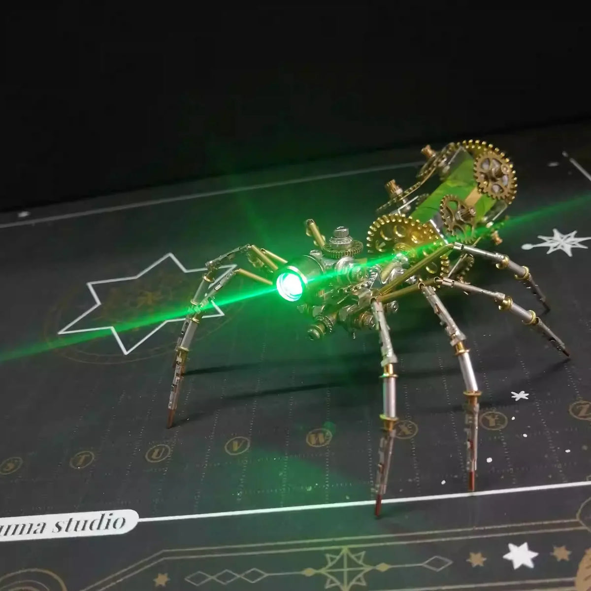 DIY Metal Assembly Spider Model Kit Steampunk Mechanical Insects Jigsaw Spiders