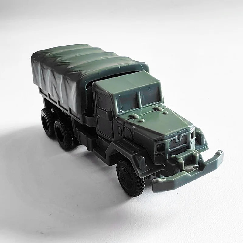 1 144 5cm Classic Tank Model WWII Soviet BM21 Italian B1 Destroyer US M35