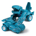 2 IN 1 Dinosaur Deformation Car Model Toy Boys One Step Action Collision