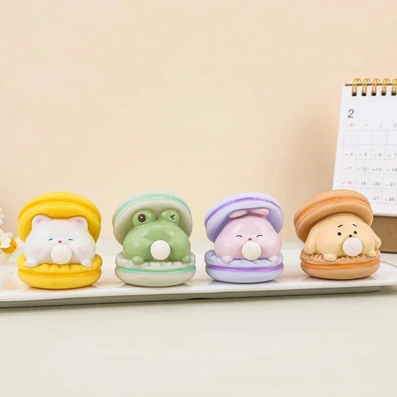 Cute Animal Pinch Bubble Burger Squishy Stress
