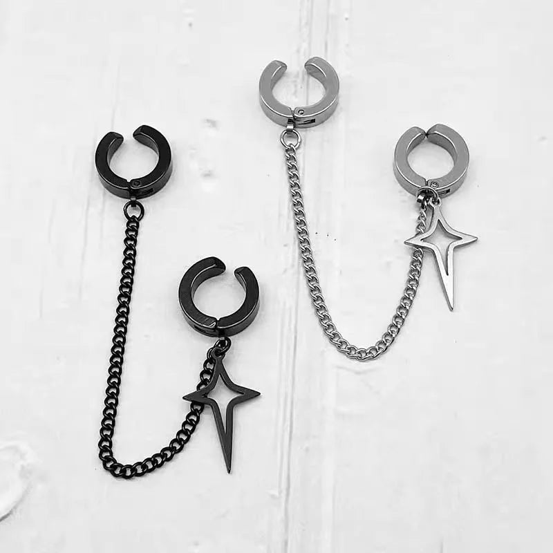 1Pcs Trendy Minimalist Stud Earrings Teens Ear