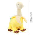 Cute Peeled Banana Brontosaurus Plush Toys Soft Stuffed Dragon Animals Kawaii