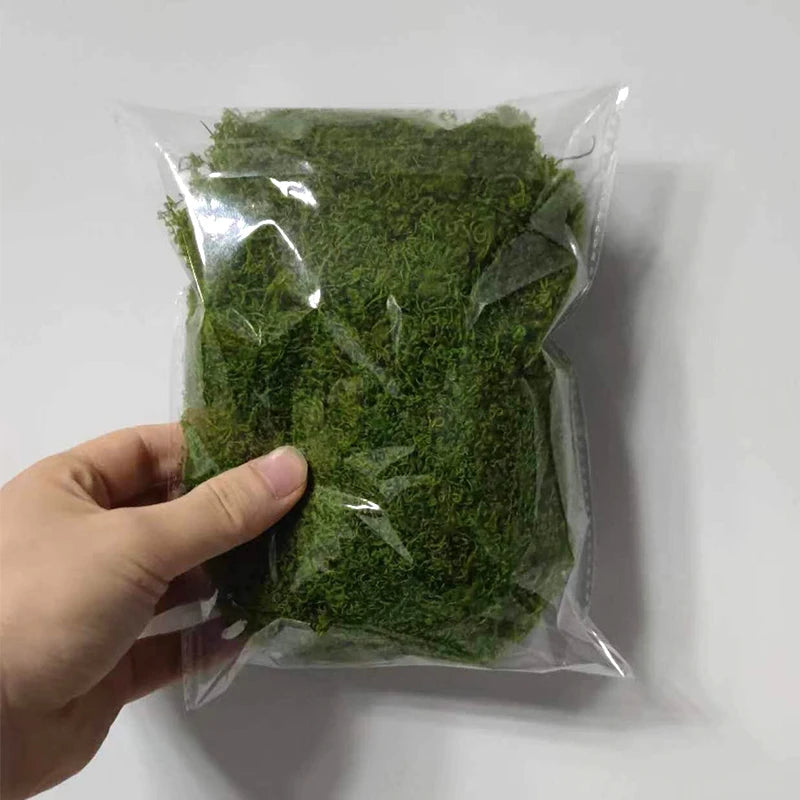 about 20g Artificial Green Plants Polyester Moss Grass Home Living Room