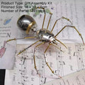 DIY Metal Assembly Spider Model Kit Steampunk Mechanical Insects Jigsaw Spiders