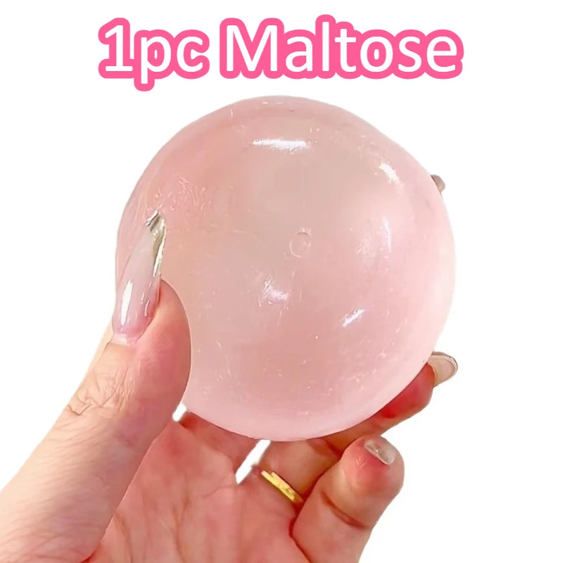 Blue Maltose Squishy Toy Cute Mochi Anti Stress