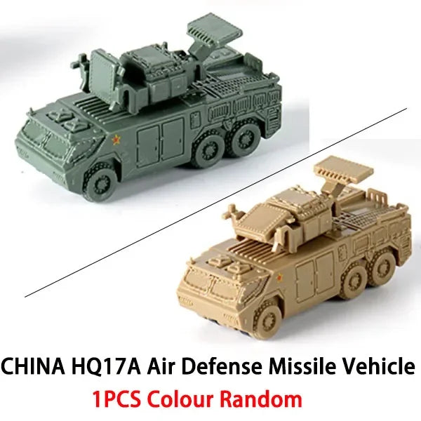 1 144 5cm Classic Tank Model WWII Soviet BM21 Italian B1 Destroyer US M35