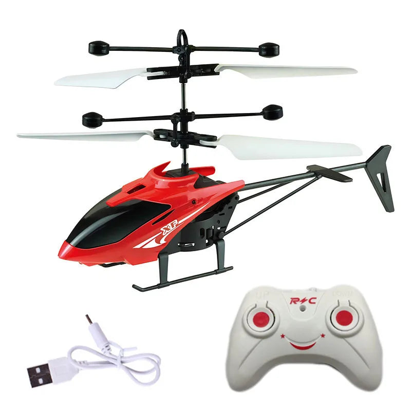 Rechargeable Mini RC Drone Remote Safe Fall-resistant RC Helicopters Children