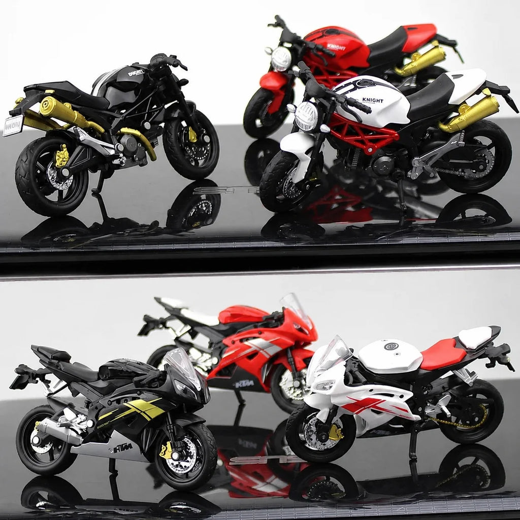 1:18 Scale Ninja Diecast Motorcycle Model Toy