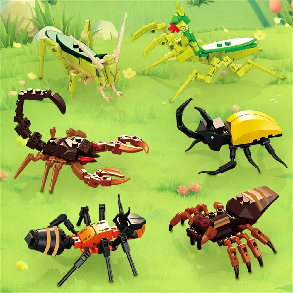 Moc Insect Animal Model Building Blocks