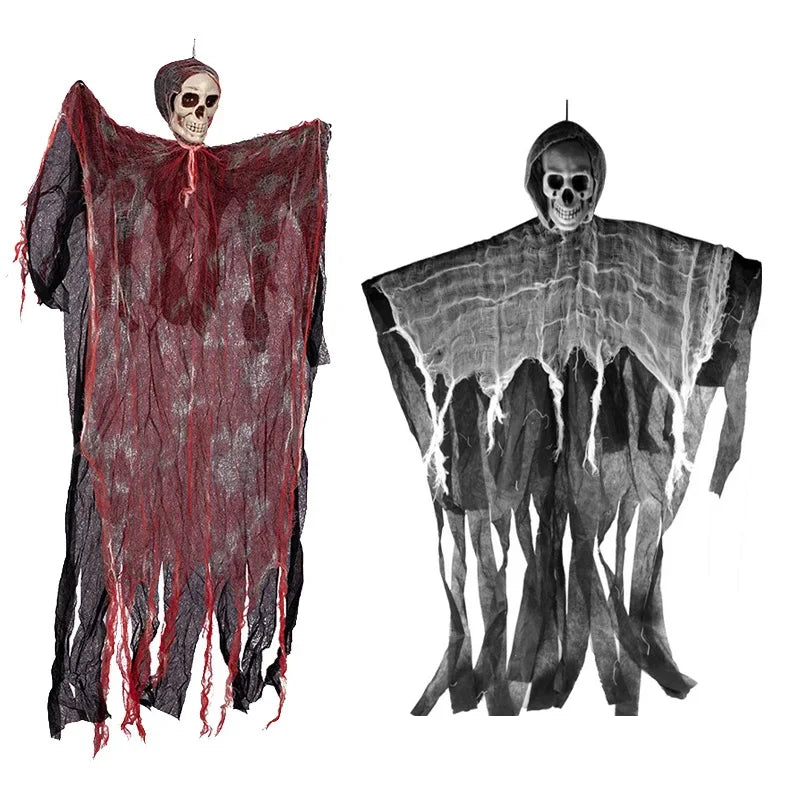 1pc 90CM Halloween Decor Skeleton Ghosts Hanging Decoration Party Bar Scary