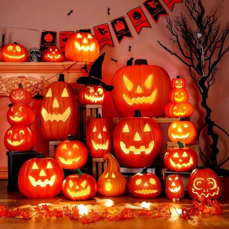 Decorative Pumpkin Halloween Props Lantern